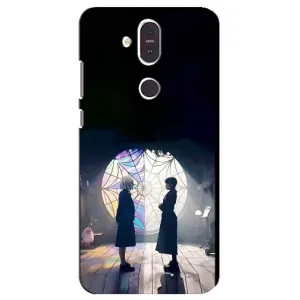 Чехлы Венсдей на Nokia 8.1 , Nokia 8 2018 Уэнсдей (AlphaPrint) (Уэнздей и Инид)