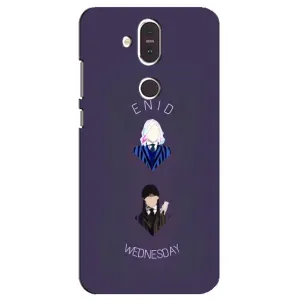 Чехлы Венсдей на Nokia 8.1 , Nokia 8 2018 Уэнсдей (AlphaPrint) (Уэнздей и подруга)