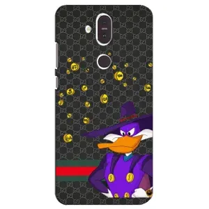 Брендновые Чехлы для Nokia 8.1 , Nokia 8 2018 - (PREMIUMPrint) (Утка Гуччи)