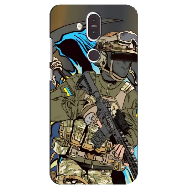 Чехол с принтом «Воин ВСУ» для Nokia 8.1 (2018) Чехол с принтом «Воин ВСУ» для Nokia 8.1 (2018)
