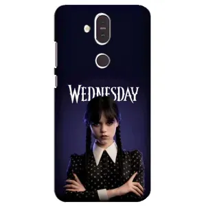 Силиконовый чехол с картинкой для Nokia 8.1 , Nokia 8 2018 (Wednesday)