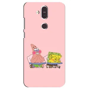 Чехол с принтом «За партой» для Nokia 8.1 (2018)