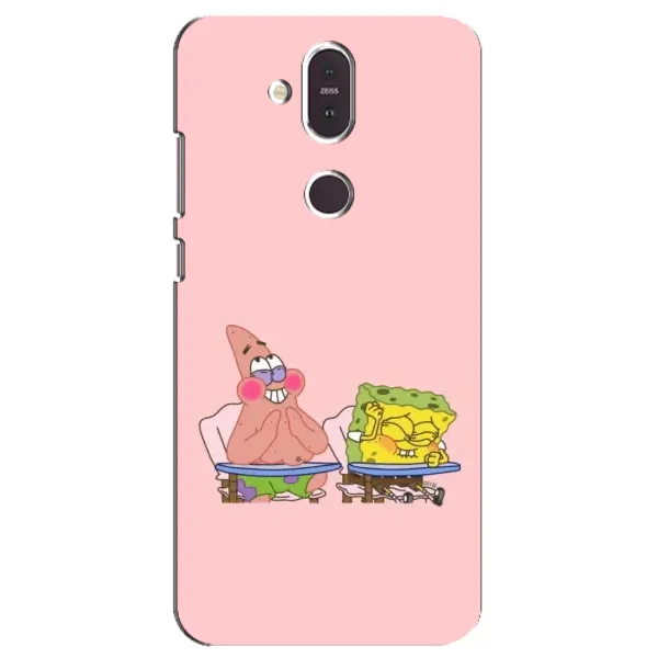 Чехол с принтом «За партой» для Nokia 8.1 (2018)