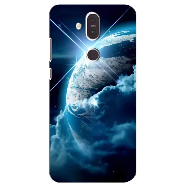 Чохол з принтом «Земля з космоса» для Nokia 8.1 (2018)