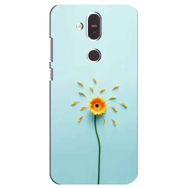 Чохол з принтом «Жовта квітка» для Nokia 8.1 (2018)