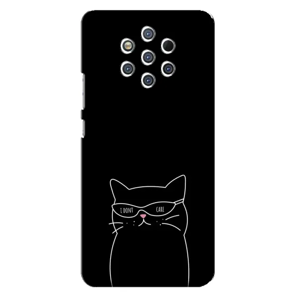 Чохол з принтом «Байдужий кіт» для Nokia 9