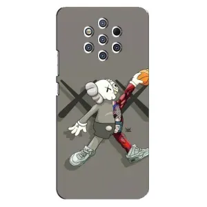 Чехлы для Nokia 9 - Bearbrick Louis Vuitton (PREMIUMPrint) (Беарбрик Джордан)