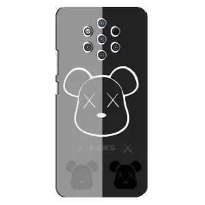 Чехлы для Nokia 9 - Bearbrick Louis Vuitton (PREMIUMPrint) (БеарБрик глаза)