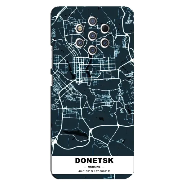Чехол с принтом «Донецк» для Nokia 9