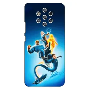Чохол з принтом Фантастична четвірка для Nokia 9 (Герої Фантастична Четвірка)