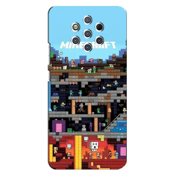 Чохол з принтом «фон Minecraft» для Nokia 9
