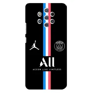 Чохли PSG для Nokia 9 (AlphaPrint) (футболка ПСЖ)