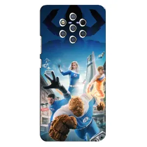 Чохол з принтом Фантастична четвірка для Nokia 9 (Герої Фантастична Четвірка)
