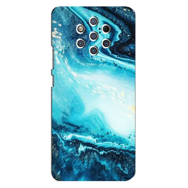 Чохол з принтом «Блакитний мрамор» для Nokia 9 Чохол з принтом «Блакитний мрамор» для Nokia 9