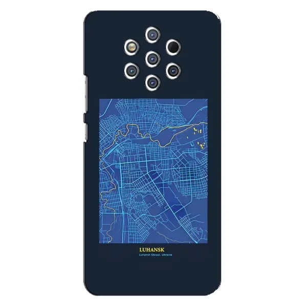 Чехол с принтом «Гуганск» для Nokia 9