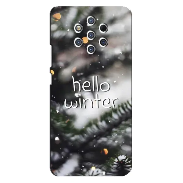 Чохол з принтом «Hello winter» для Nokia 9