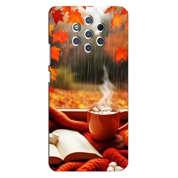 Чехол с принтом «Кофе и дождь» для Nokia 9