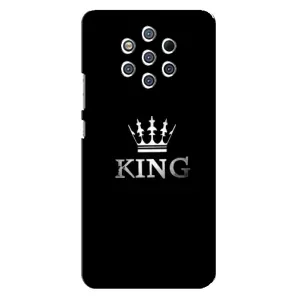 Чехол с Короной Нокиа 9 Пур Вайв - (AlphaPrint) (KING)