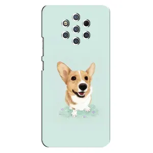 Чохли з собаками для Nokia 9 (VPrint) (Коргі)