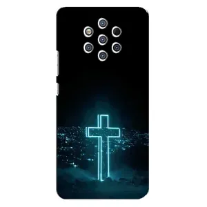 Чехол для Nokia 9 (AlphaPrint) - (Христианские)