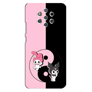 Чехол с кроликом Куроми на Nokia 9 (Куроми Инь Янь)