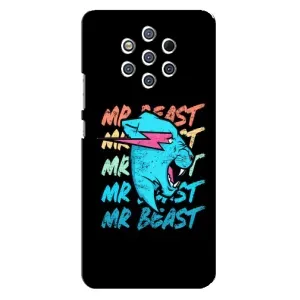 Чехлы Мистер Бист для Нокиа 9 Пур Вайв (logo Mr beast)