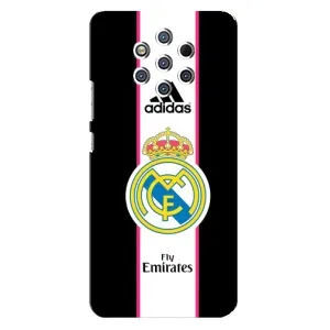 Чехол для Nokia 9 с принтом Реал Мадрид (Лого Real Madrid)