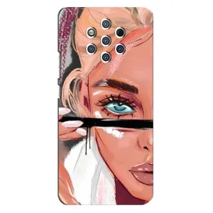 Чехол с печатью для Nokia 9 - (Мода) (AlphaPrint)