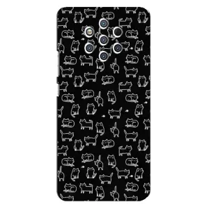 Чехол с принтом для Nokia 9 (AlphaPrint) Модные коты (Меленькие котики)