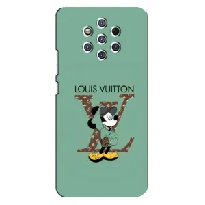 Чехлы Луи Витон для Nokia 9 (AlphaPrint - LOUIS VUITTON) (Микки Маус LV)