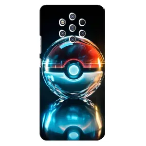 Чехол с Пикачу на Nokia 9 (Мяч Пикачу)