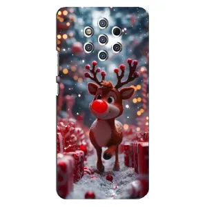 Чохол з принтом «Олень серед подарунків» для Nokia 9