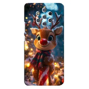 Чохол з принтом «Олень з шарфом» для Nokia 9