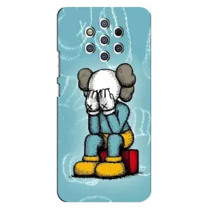 Чехлы для Nokia 9 - Bearbrick Louis Vuitton (PREMIUMPrint) (Плач Bearbrick)