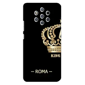 Чехлы для Nokia 9 (VPrint) - Футбольные клубы (Roma)