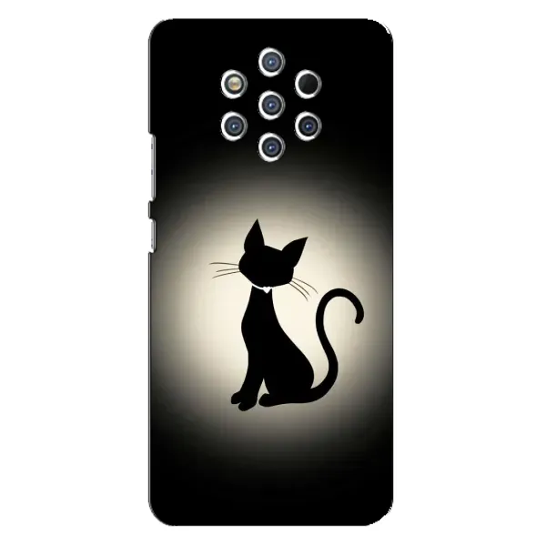 Чохол з принтом «Силует котика» для Nokia 9 Чохол з принтом «Силует котика» для Nokia 9