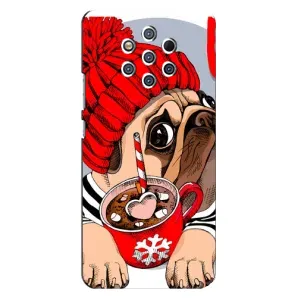 Чохли з собаками для Nokia 9 (VPrint) (Песик в шапці)