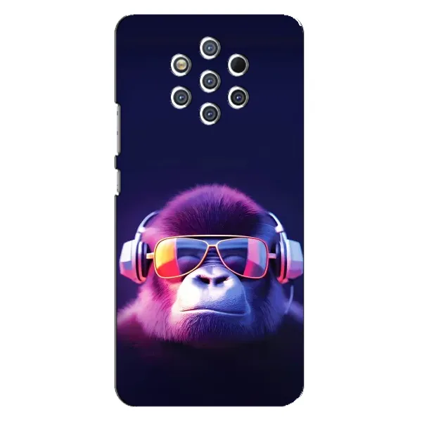 Чехол с принтом «Стильная обезьяна» для Nokia 9