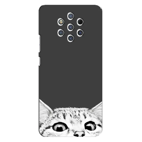 Чохол з принтом «Виглядає котик» для Nokia 9