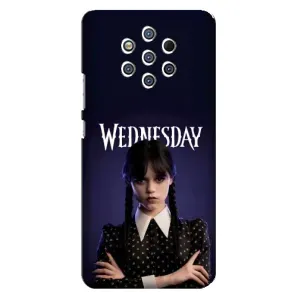 Силиконовый чехол с картинкой для Nokia 9 (Wednesday)
