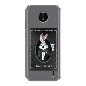 Бренднові Чохли для Nokia C10 - (PREMIUMPrint) (Бакс Бані LV)