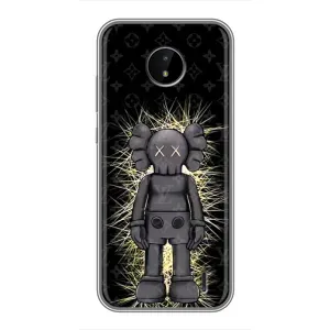 Чохли для Nokia C10 - Bearbrick Louis Vuitton (PREMIUMPrint) (Bearbrick LV)