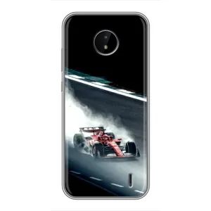 Чехол Формула1 на Nokia C10 (Болид гоночный)