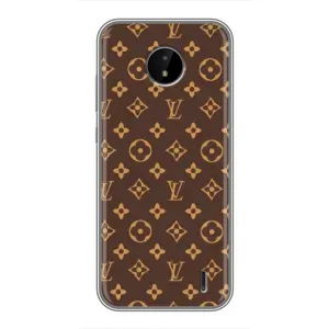 Чохли Луі Вітон для Nokia C10 (AlphaPrint - LOUIS VUITTON) (фон LOUIS VUITTON)