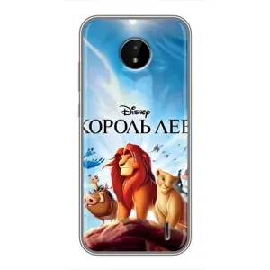 Чехол Король лев на Нокиа С10 (Постер Король Лев)