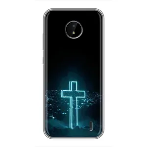 Чехол для Nokia C10 (AlphaPrint) - (Христианские)