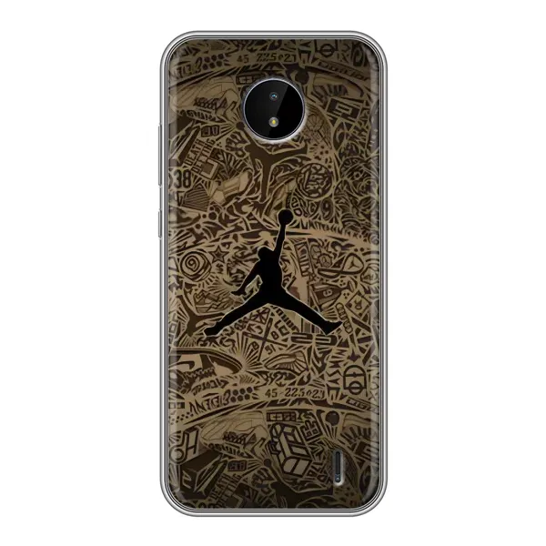 Чехол с принтом «Logo Jordan» для Nokia C10 Чехол с принтом «Logo Jordan» для Nokia C10