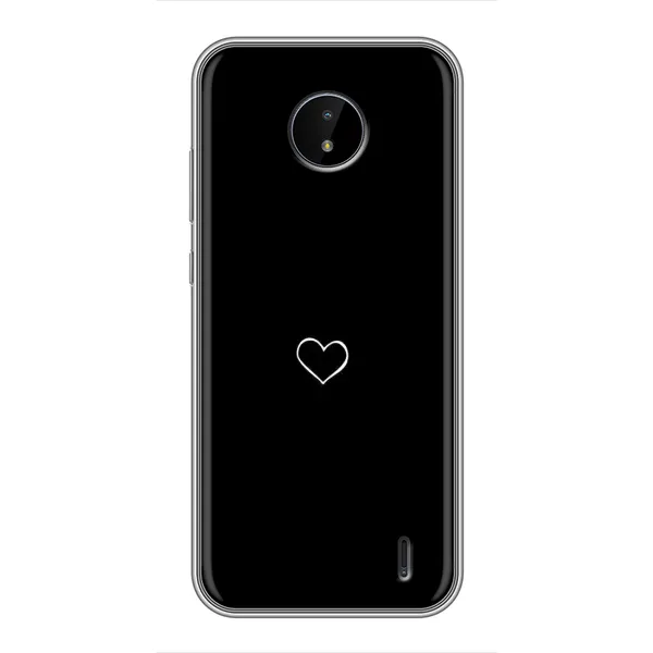 Чохол з принтом «Маленьке сердечко» для Nokia C10