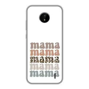 Чохли для мами на Nokia C10 (Текстовий колаж мама)