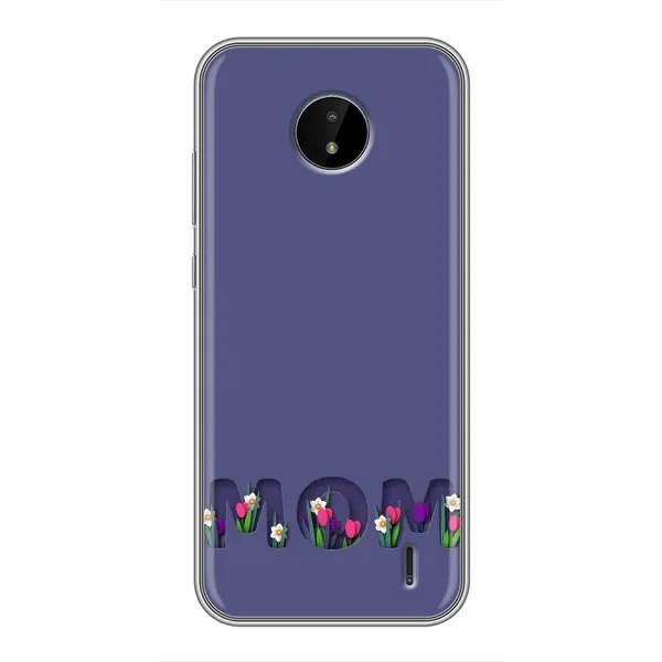 Чохол з принтом «Мама в квітах» для Nokia C10